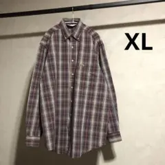 Carhartt ボタンダウン 長袖チェックシャツ　90s 00s