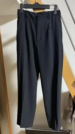 無印良品 テーパードパンツ 黒 Sサイズ レディース