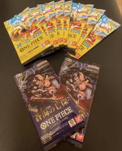 ワンピース カードゲーム バラパック（神の島の冒険8・蒼海の七傑2パック）