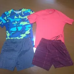 まとめ売り ナイキ トップスL パンツM ドライフィット ランニング サッカー