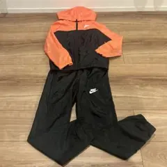 Nike キッズジャージ XSサイズ オレンジ/黒　120㌢から130㌢