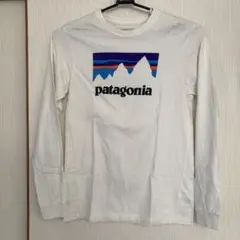 patagonia 長袖Tシャツ ホワイト