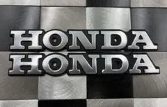 HONDAホンダタンクアルミエンブレムシルバー送料込みのサムネイル