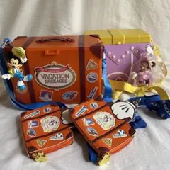 バケパ 35周年 ミニーちゃん ポップコーンバケット ２個 パスケース セットのサムネイル