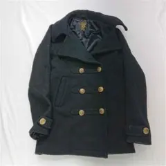 ?フィデリティ FIDELITY ROSE BUD ピーコートブラックメンズS