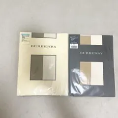BURBERRY バーバリーストッキング M-Lサイズ 2点セット