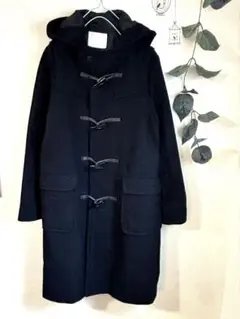 AMERICAN HOLIC★ダッフルコート ネイビー M 美品 通学 ロング