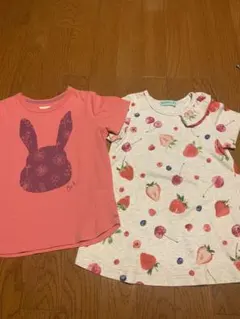 ハッカ　キッズ　110 チュニック Tシャツ