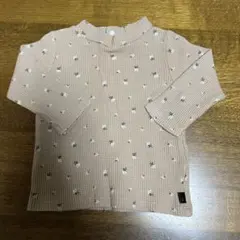 バースデイ　tete a tete　テータテート　ワッフルトップス　花柄　長袖