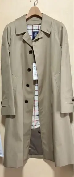 [タグ付]J.PRESS VENTILEギャバジンバルマカーンコート ベージュMのサムネイル
