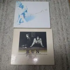 B'z アルバム FRIENDSⅡ 、RUN アルバム2点セット