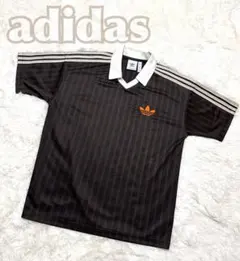 極美品！adidas フットボールジャージ Tシャツ ABCマート限定ブラウンM