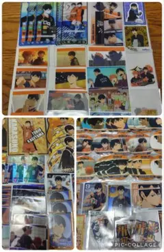 ハイキュー 影山飛雄 色紙 カード 100点以上