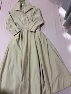 ＊JUNNE ＊シャツワンピース ベージュ