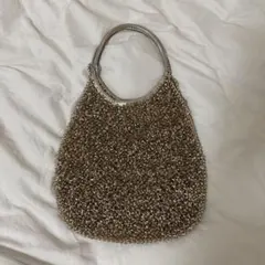 美品✨アンテプリマ 2way ワイヤーボストンバッグ シルバーリング