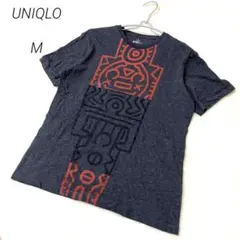 ユニクロ SPRZ NY キースヘリング Tシャツ M チャコール MoMA
