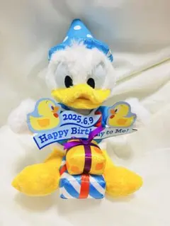 Disney ドナルドダック ぬいぐるみ バースデー2025 - メルカリ