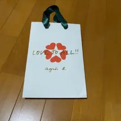 agnès b. アニエスベー ショップ袋 ショッパー 紙袋 手提げ袋 限定品
