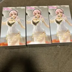 Super Sonico フィギュア 3体セット