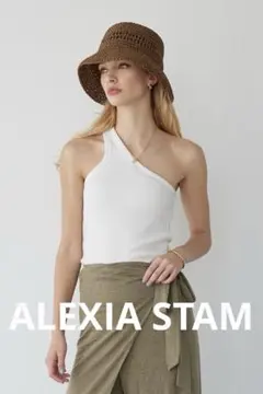 ALEXIA STAM ワンショルダータンクトップ　パット付きのサムネイル