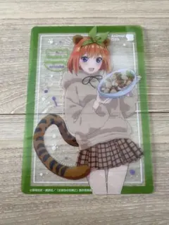 五等分の花嫁　中野四葉　ブラインドコレクションシート