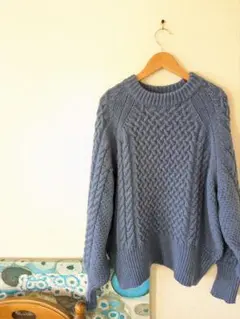 Mila Owen ケーブルニット