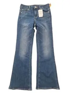 ❤美品❤ しまデニ 61 フレア デニム パンツ