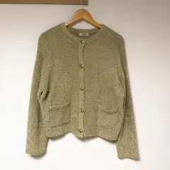 LESAGE JOURNAL STANDARD ゴールド ラメ カーディガン