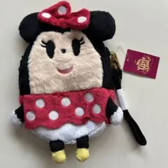 ディズニーミニーちやんスマホケース ショルダーポーチ