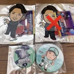 若鷹ガチャ ハニーズ ノア アクリルスタンド 缶バッジ アクキー セット みずき ハニーズ 2025 若鷹ガチャ アクリルスタンド アクキー 缶