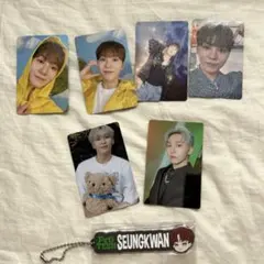 SEVENTEEN スングァン カード 6枚、キーホルダーセット