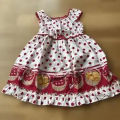 り*︎様 Shirley Temple 水玉ノースリーブワンピース 120