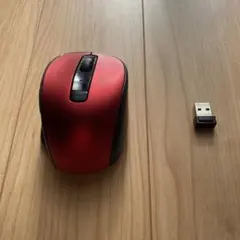 SANWA SUPPLY ワイヤレス マウス レッド