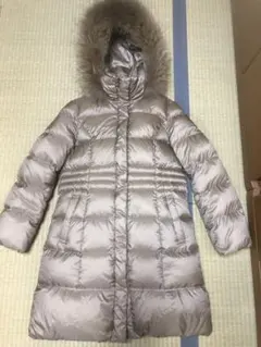 美品　組曲any sis ダウンコート　上品グレージュ