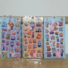 E-Q379肉球シール　おしりシール　おしりプニプニマシュマロシールズートピア2