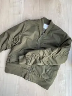 【値下げ】MA-1 ブルゾン カーキ　ローリーズファーム