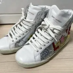SAINT LAURENT LOVE ハイカットスニーカー 35のサムネイル