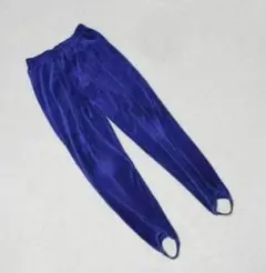 紫 ベルベット バレエ ボトムス
