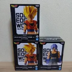 ドラゴンボールZ SOLIDEDGEWORKSTHE 出陣孫悟飯トランクスセット