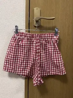 SHEIN ギンガムチェック ショートパンツ