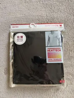 ユニクロ 極暖 ヒートテック VネックT 半袖 Mサイズ ブラック