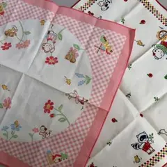 【美品】ファミリア　ランチクロス　2枚セット！入園準備に！のサムネイル