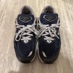 New Balance 990v6 ネイビー スニーカーのサムネイル