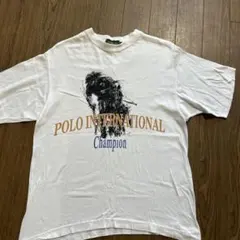 POLO SPORT ホワイト Tシャツ メンズ　Mサイズ