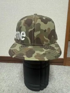 レア　supreme × NewEra 07SS サイドロゴ　キャップ