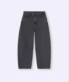 GU バレルレッグジーンズB+EC(丈短め68.0cm)