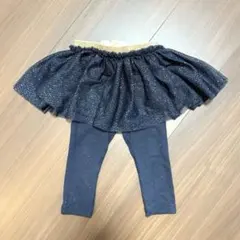 PETIT BATEAU スカート付きレギンス 6M