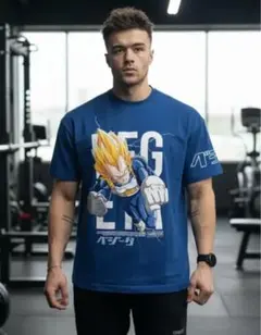 Vanquish fitness ドラゴンボール ベジータ Tシャツ Mサイズのサムネイル