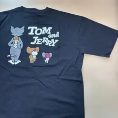 新品 トムとジェリー Tシャツ 刺繍 Mサイズのサムネイル
