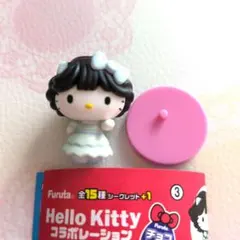 ハローキティ　コラボレーション　チョコエッグ　昭和風　昭和アイドル風×キティ